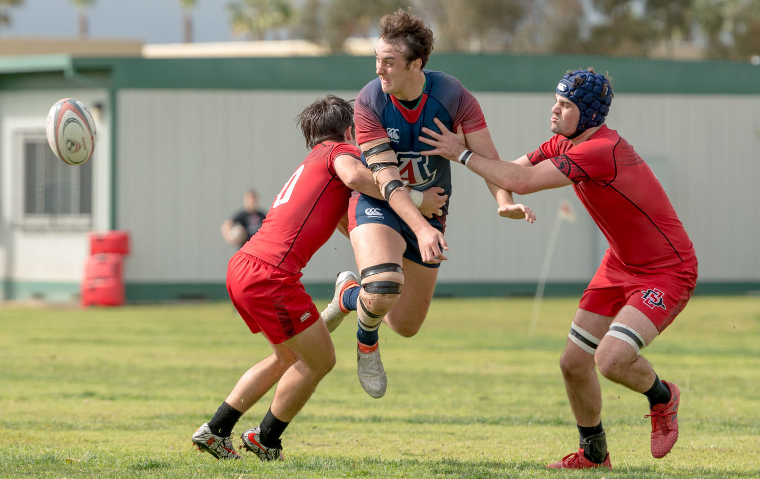 Arizona rugby v San Diego State. Pink Shorts photo.