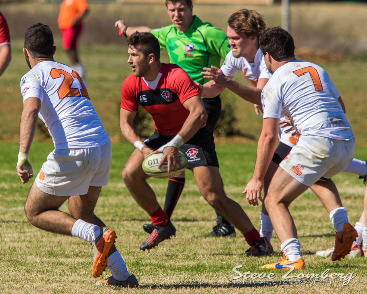 Davenport v Clemson rugby Feb 18 2017. Steven Zomberg photo.