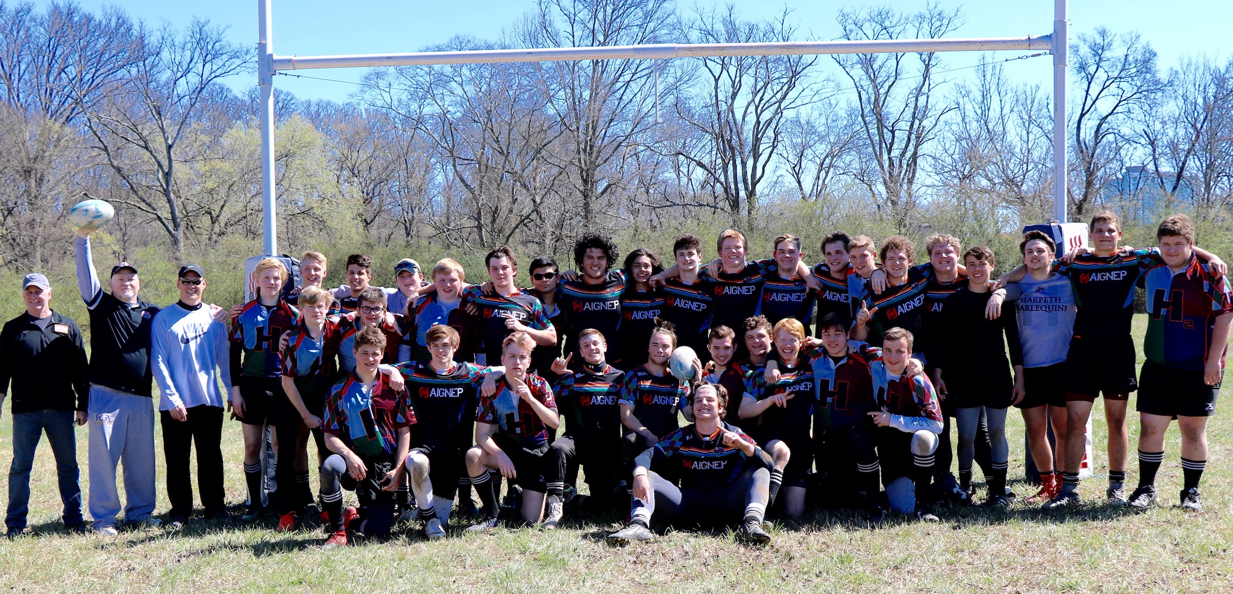 Harpeth Harlequins rugby team 2017.