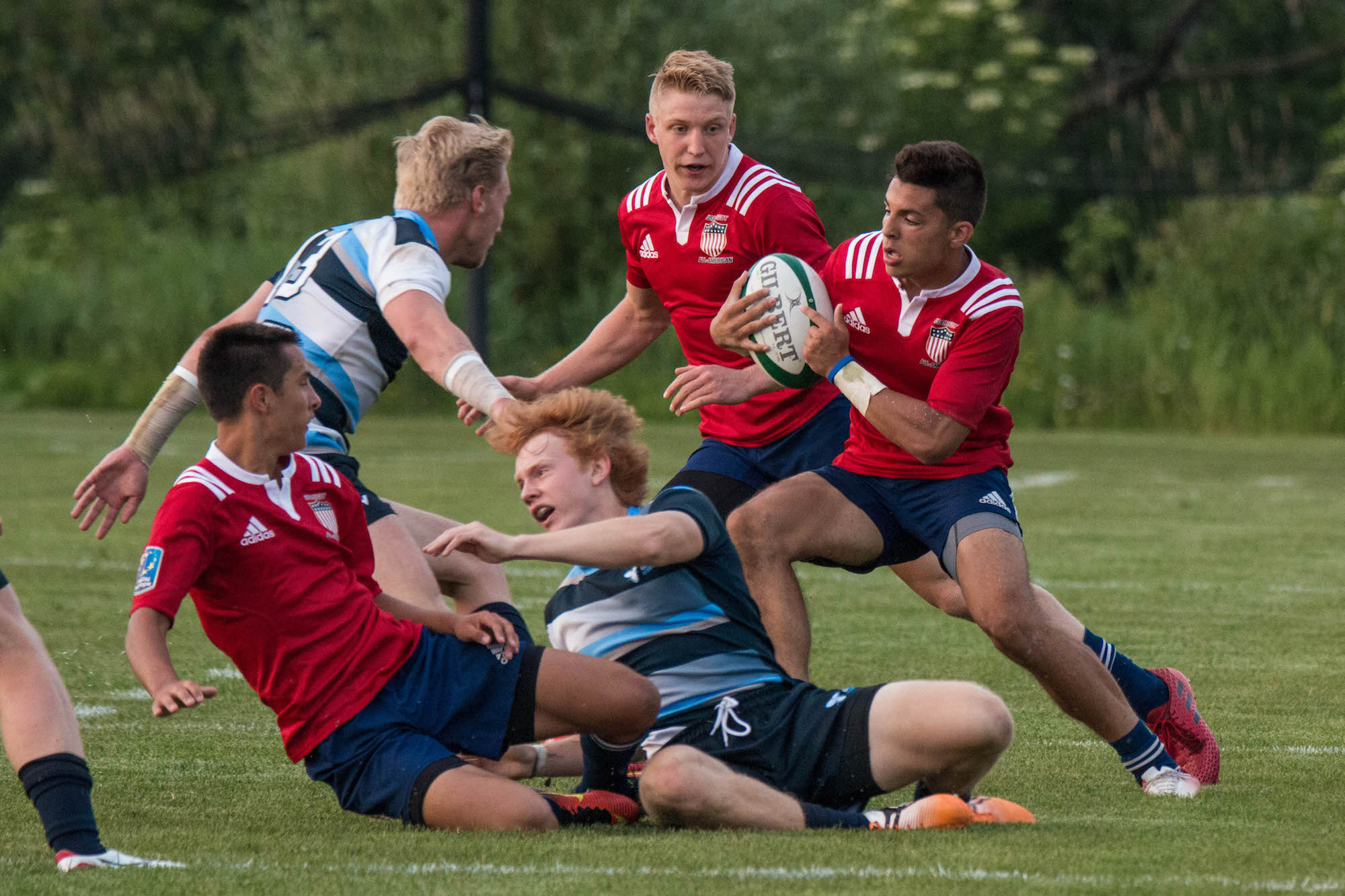 High School All Americans v Ontario June 29 2017. Allison Bradfield photo.