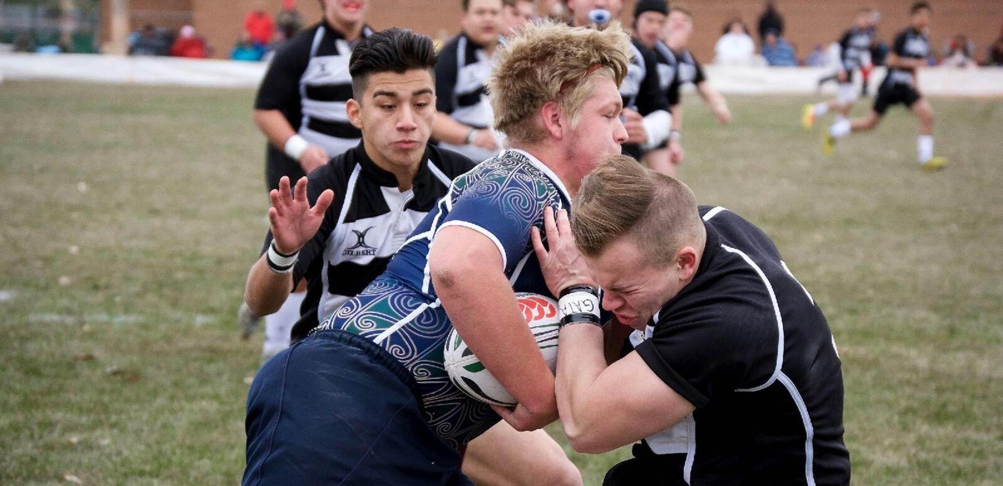 Hunter Wood, Snow Canyon HS rugby.