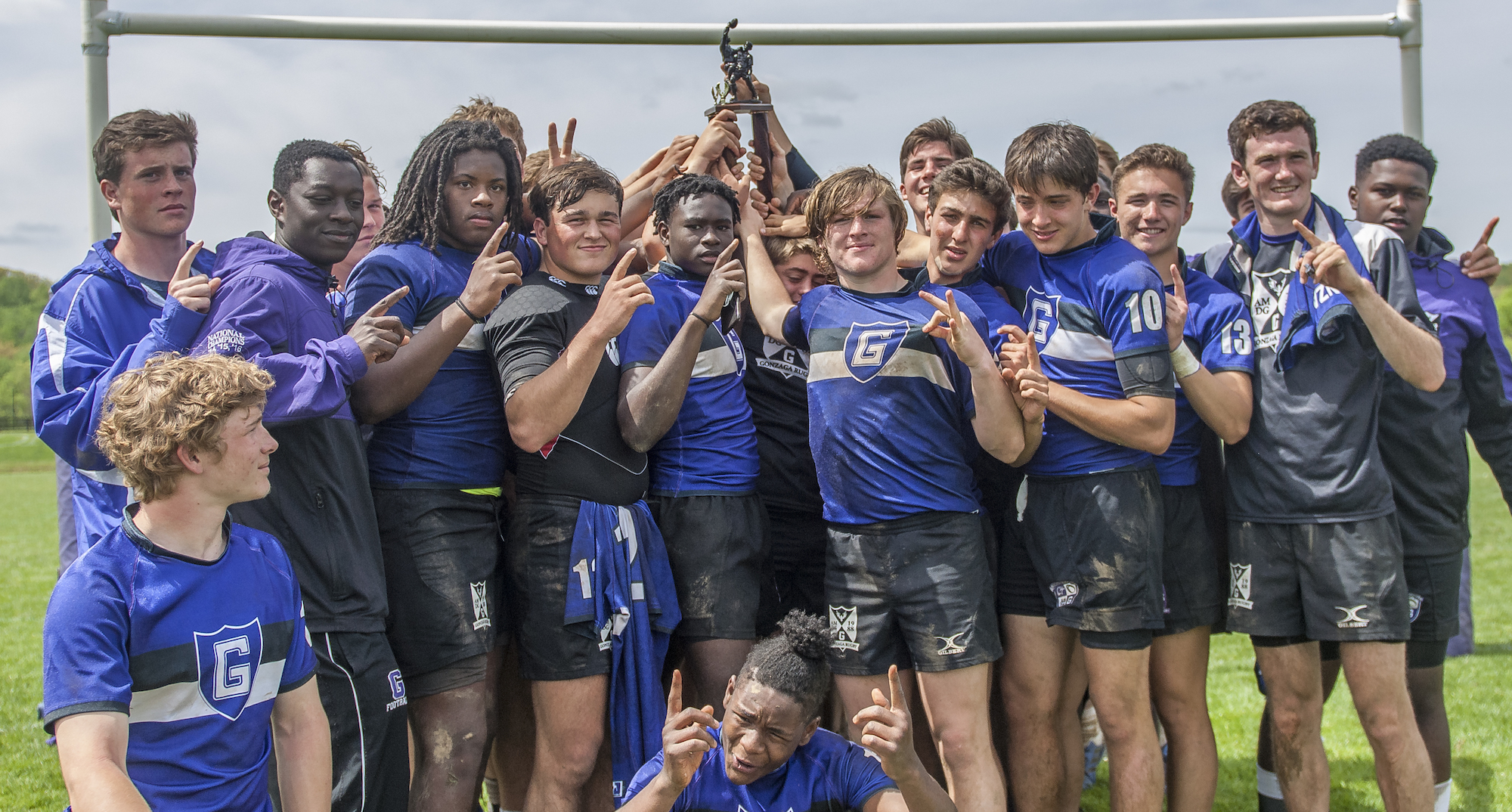 Jesuit Classic Gonzaga Rugby v Fort Hunt Rugby 2017. Colleen McCloskey photo