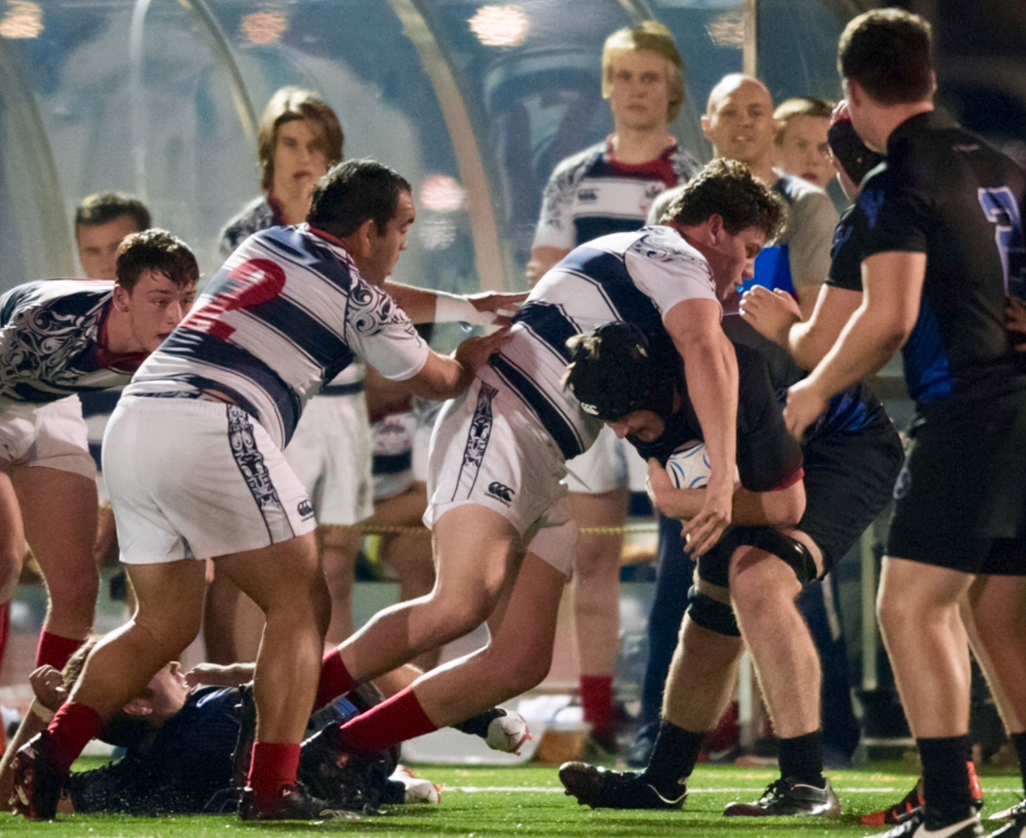 Katy Barbarians rugby v Westlake, Jan 21, 2017. Bill Lear photo.