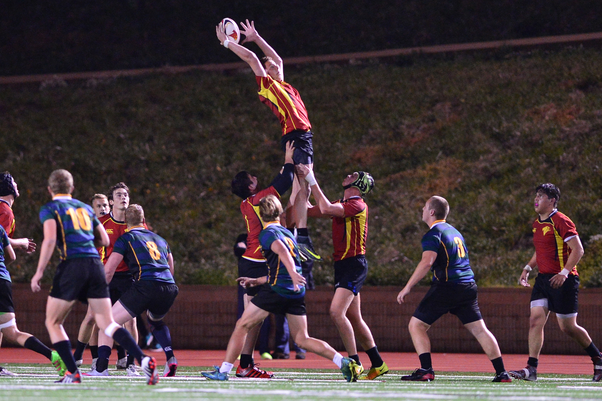 La Costa Canyon Rugby v Torrey Pines Feb 10, 2017. Anna Scipione photo.