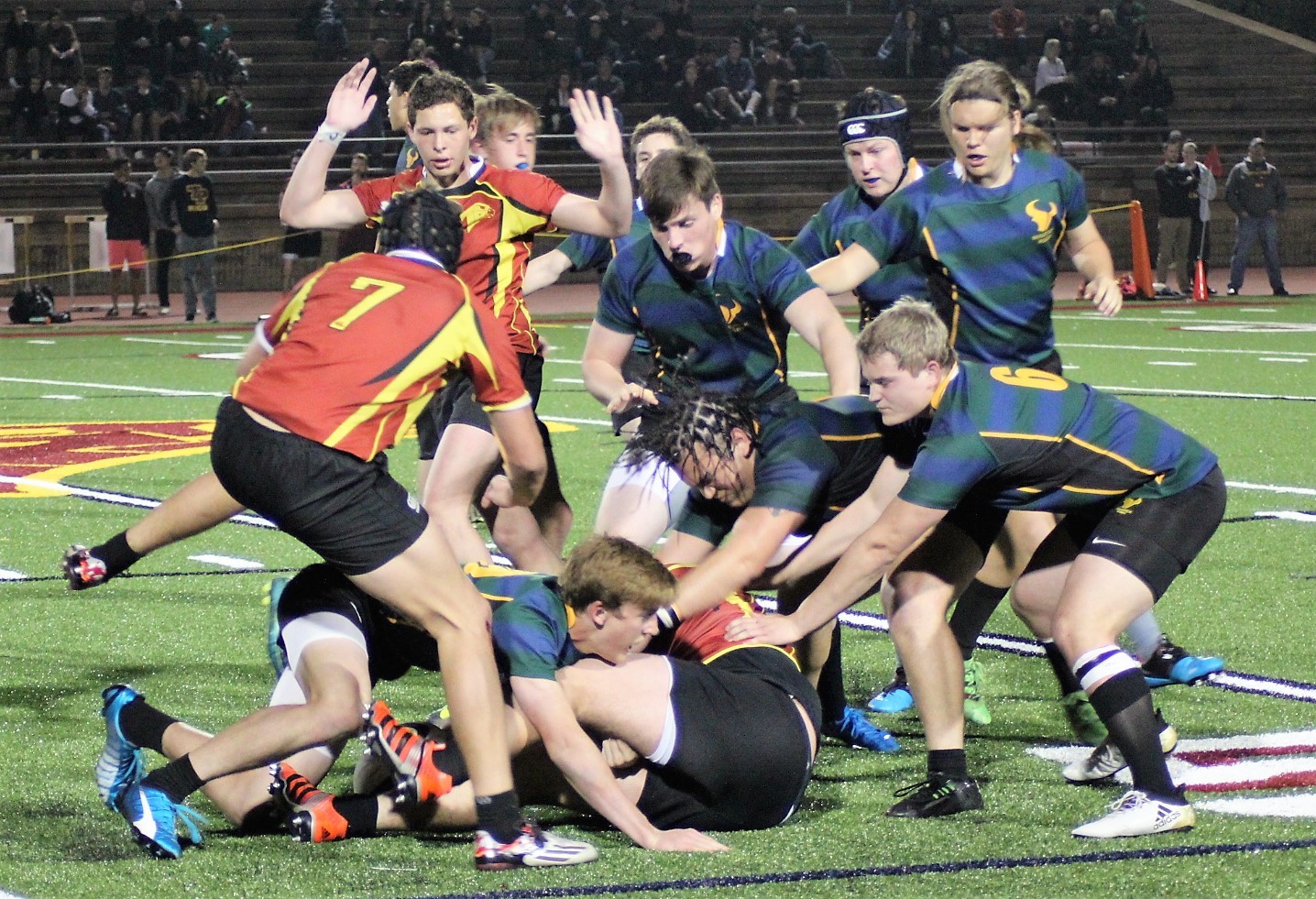 La Costa Canyon Rugby v Torrey Pines Feb 10, 2017. Kevin Wilson photo.