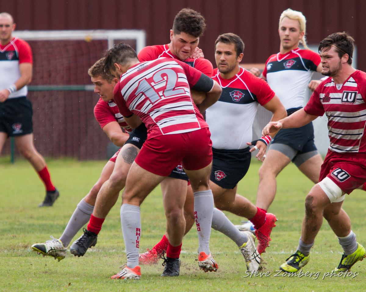 Lindenwood-Belleville rugby v Davenport. Steve Zomberg photo.