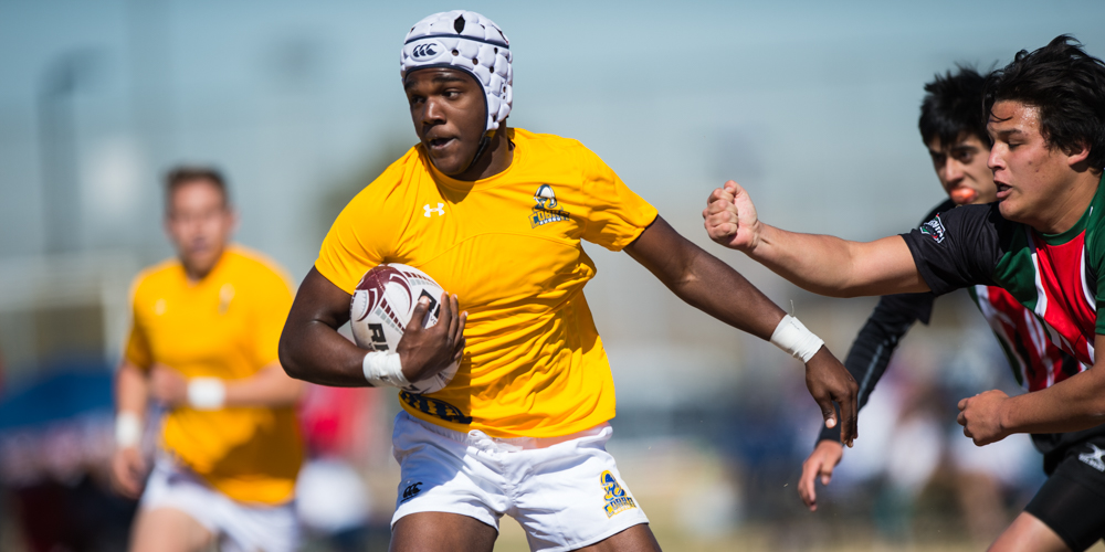 Boys Elite 7s at the 2017 Las Vegas Invitational rugby tournament. David Barpal photo for Goff Rugby Report.