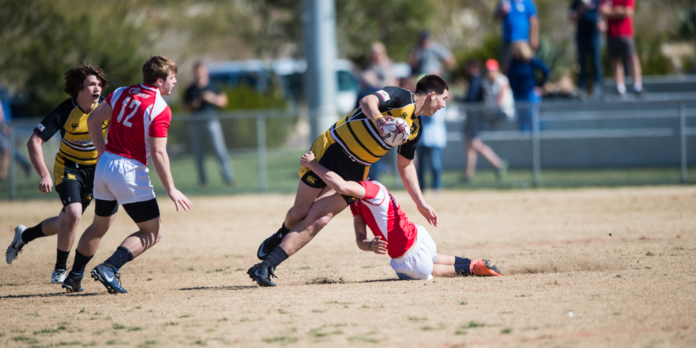 Boys Elite 7s at the 2017 Las Vegas Invitational rugby tournament. David Barpal photo for Goff Rugby Report.