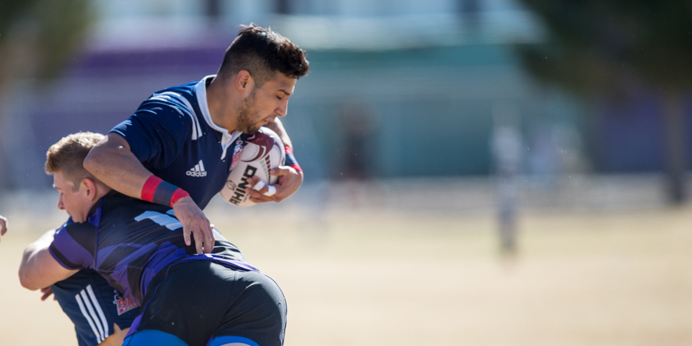 New England College rugby competes at the 2017 Las Vegas Invitational. David Barpal photo for Goff Rugby Report.