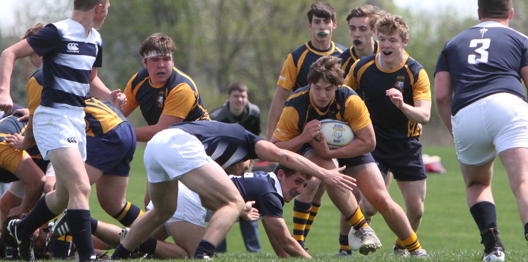 Neuqua HS Rugby v La Salette April 22 2017. Patty Dosher photo.