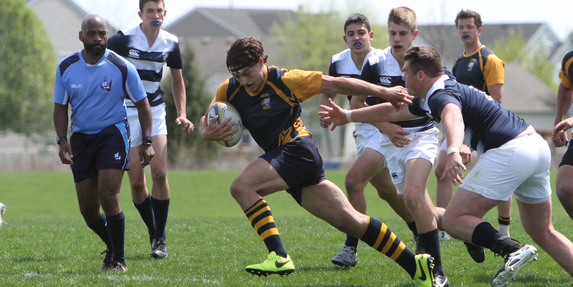 Neuqua HS Rugby v La Salette April 22 2017. Patty Dosher photo.