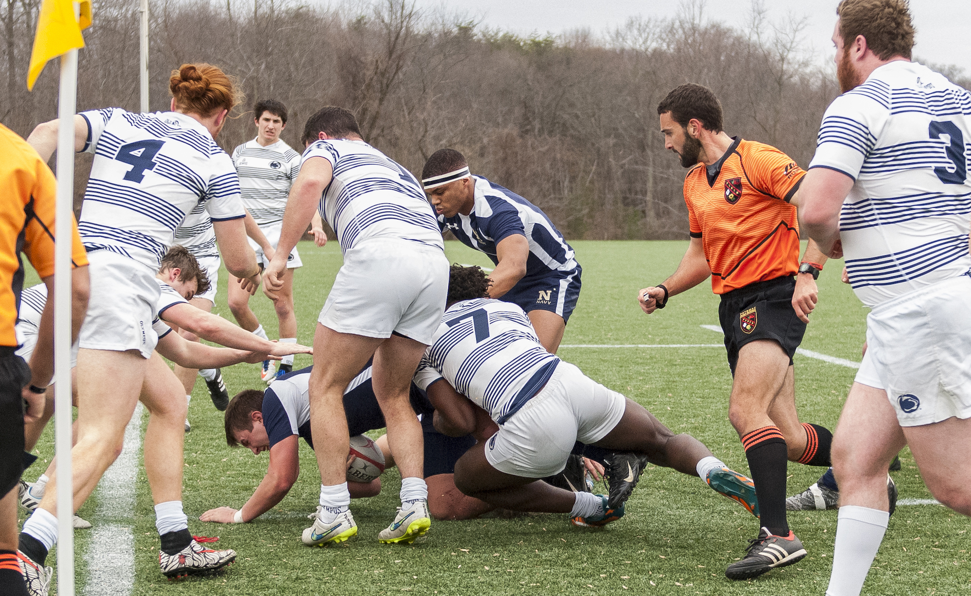 Penn State v Navy Feb 2017 - Colleen McCloskey photos for Goff Rugby Report.