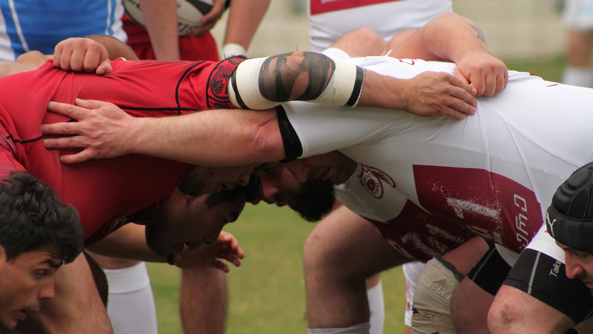 San Diego State University rugby in Tbilisi March-April 2017.