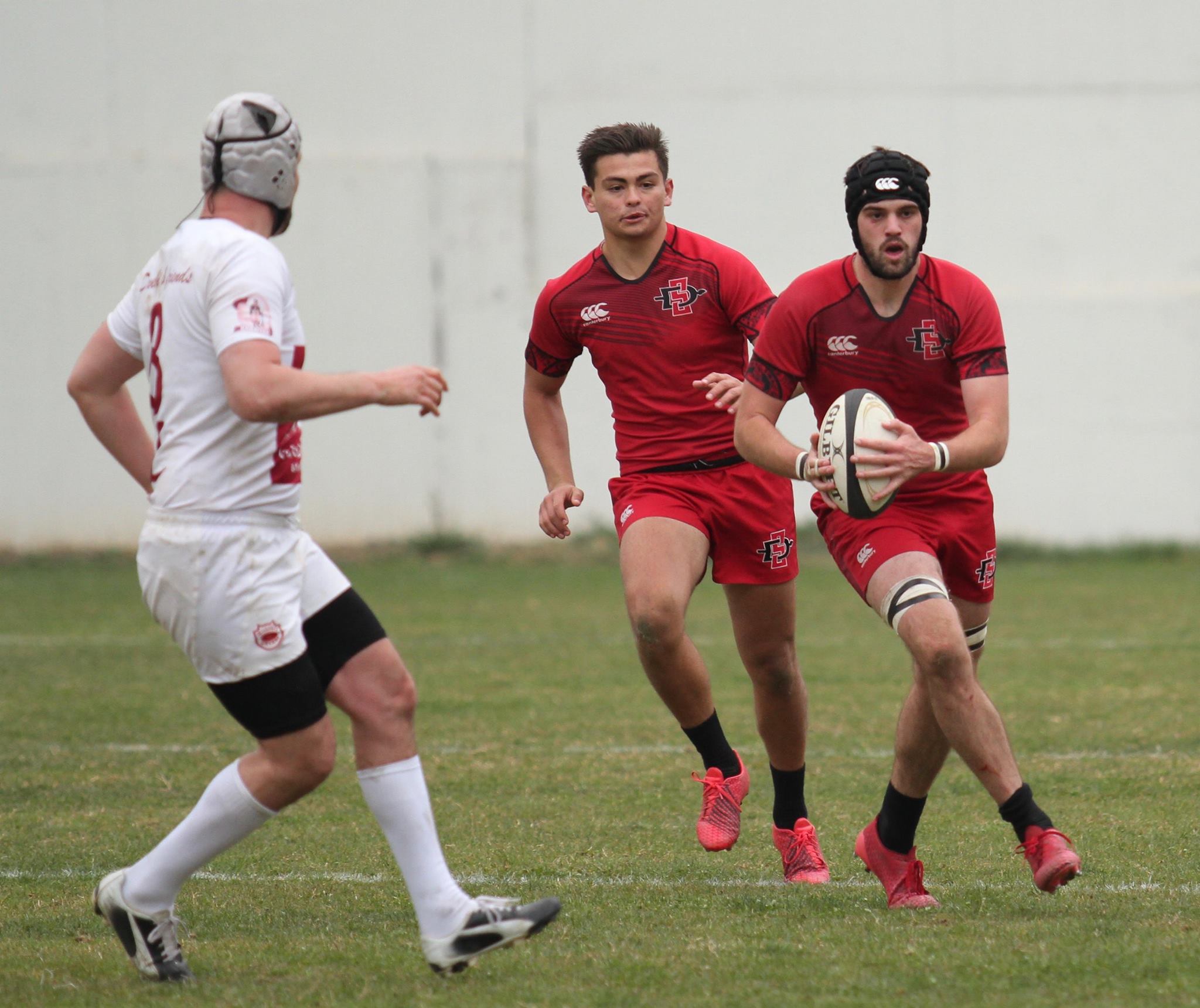 San Diego State University rugby in Tbilisi March-April 2017.