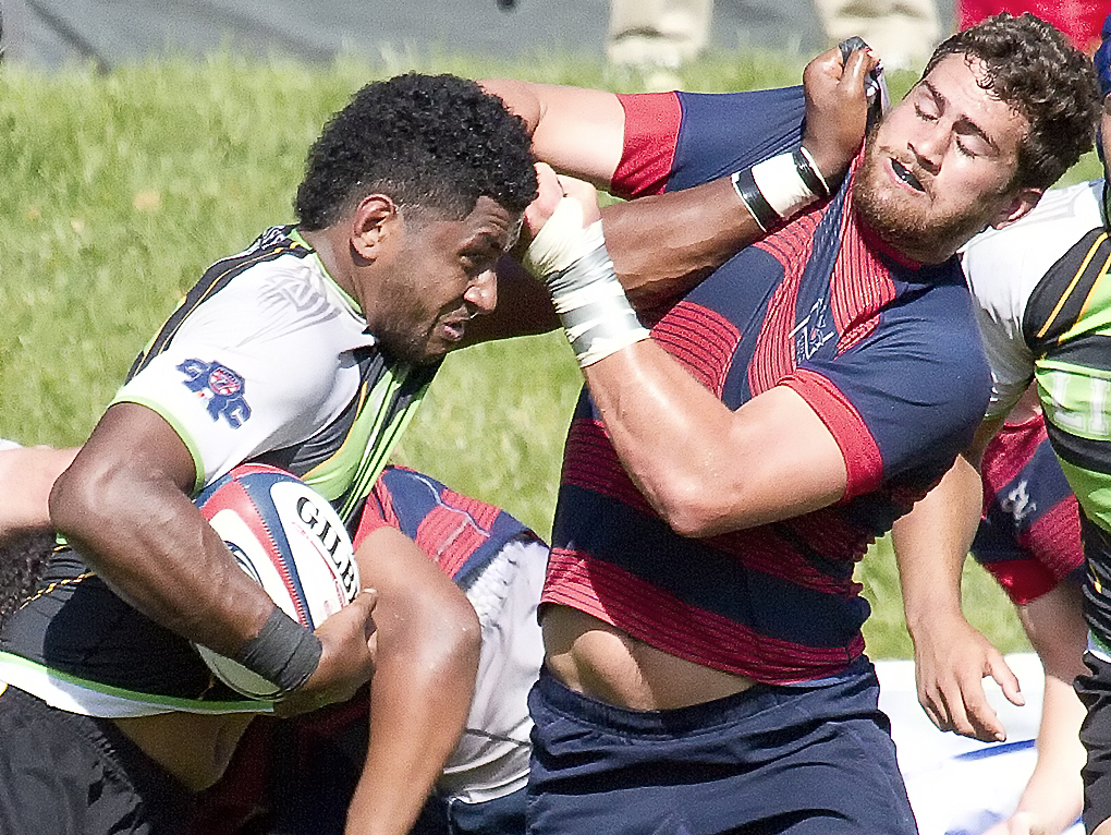 St Mary's v Life in the 2017 DIA final. Michael Geib photo.