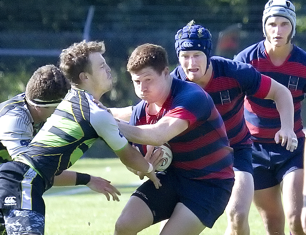 St Mary's v Life in the 2017 DIA final. Michael Geib photo.