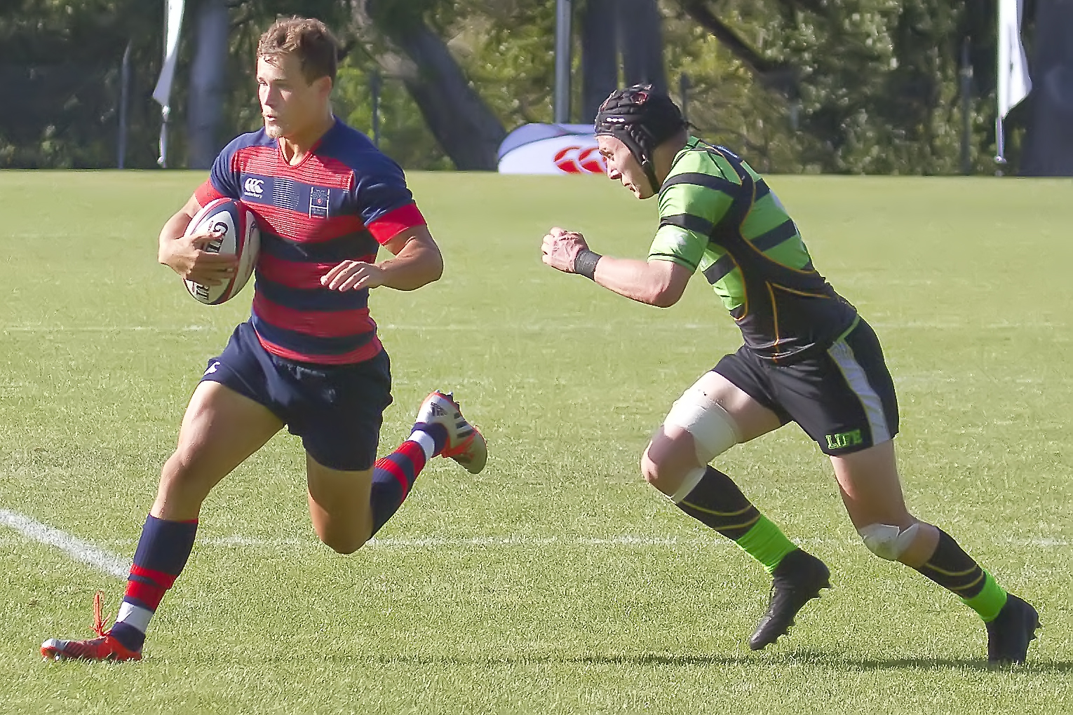 St Mary's v Life in the 2017 DIA final. Michael Geib photo.