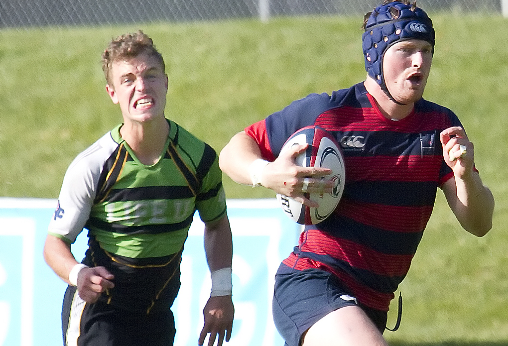 St Mary's v Life in the 2017 DIA final. Michael Geib photo.