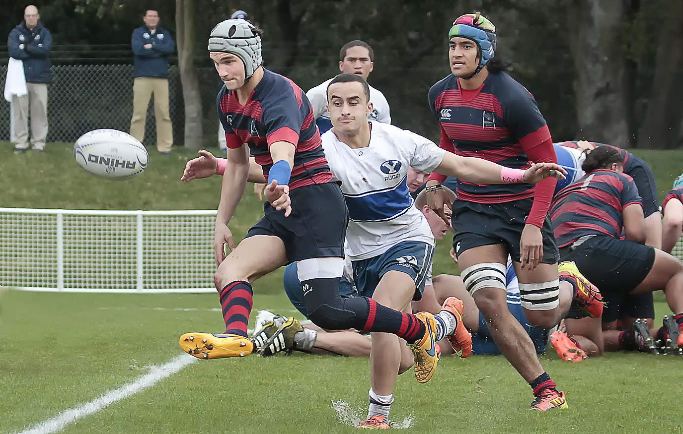 Saint Mary's rugby v BYU Feb 18, 2017. Michael Geib photos.