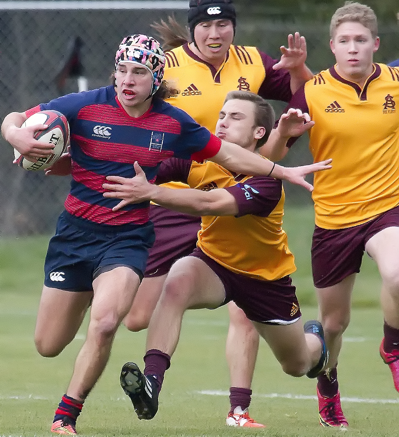 Saint Mary's rugby v Arizona State Jan 6, 2017. Michael Geib photo.