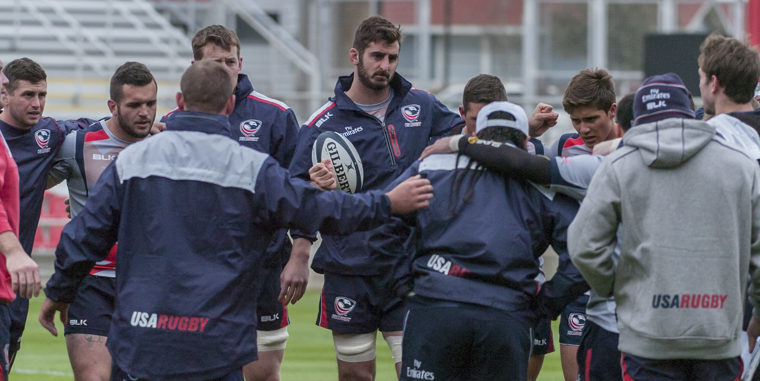 USA v Uruguay Captain's Run Feb 3 2017. Colleen McCloskey photos for Goff Rugby Report