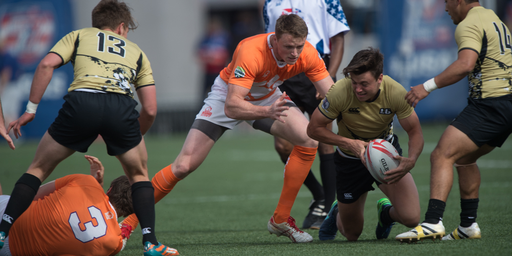 Lindenwood v Clemson in LVI College Final. David Barpal photo for Goff Rugby Report. 