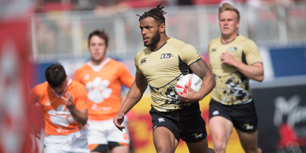 Lindenwood v Clemson in LVI College Final. David Barpal photo for Goff Rugby Report. 