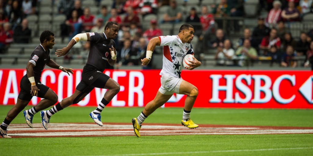 Martin Iosefo in action for the USA rugby team in 2016. David Barpal for Goff Rugby Report photo.