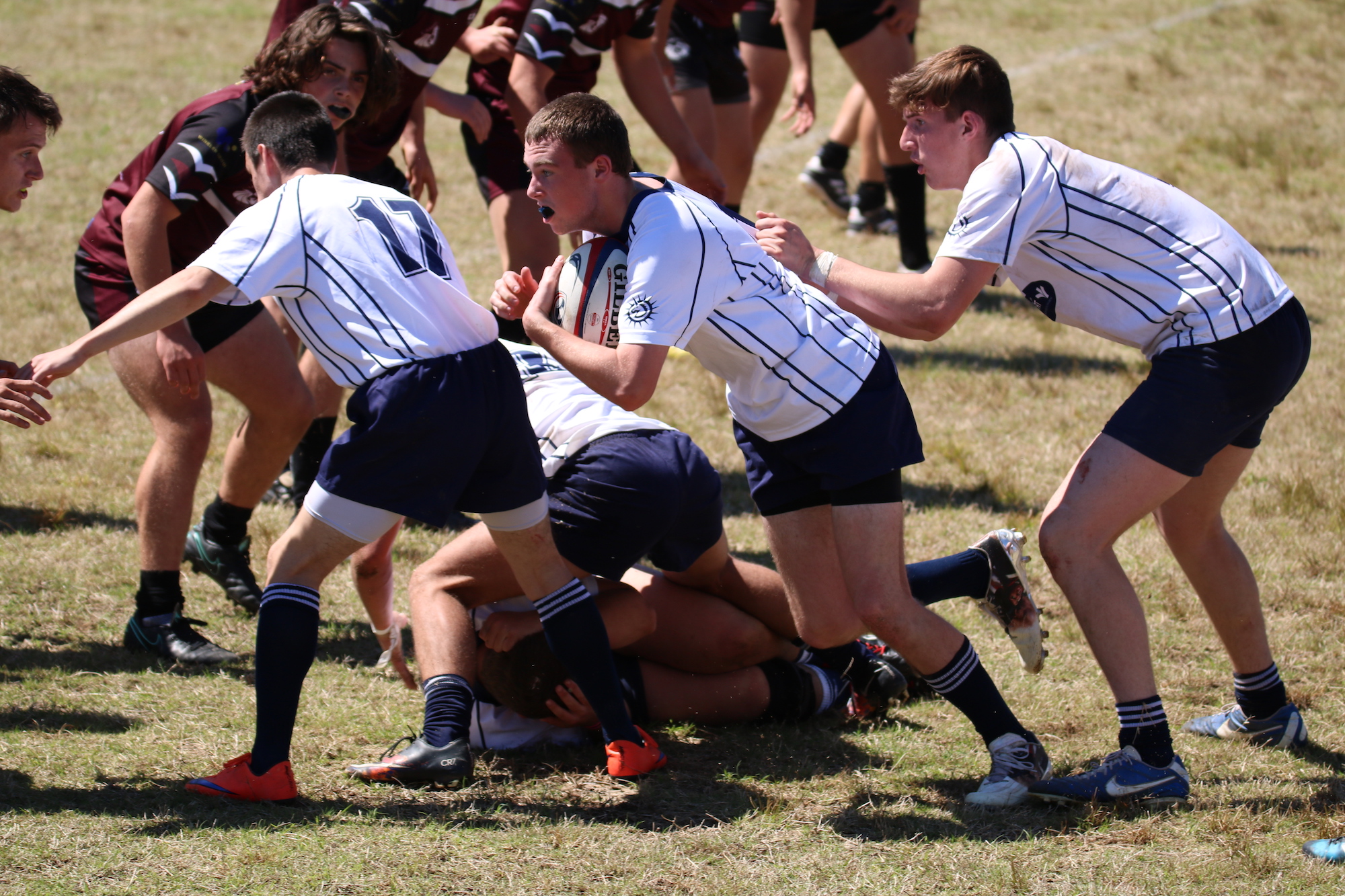 Wando rugby v South Greenville in South Carolina state rugby final 2017. Jamie Kingdom photo.