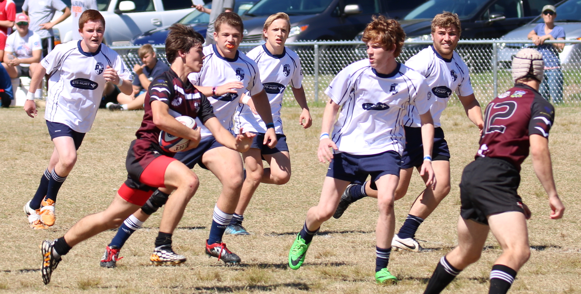 Wando rugby v South Greenville in South Carolina state rugby final 2017. Jamie Kingdom photo.