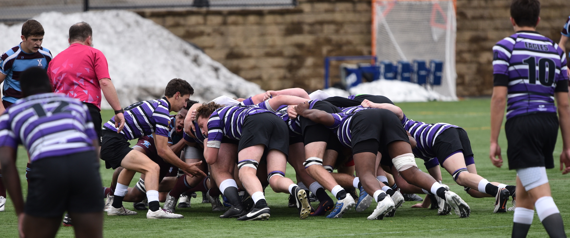 Xavier v Gonzaga HS rugby April 1 2017. Adam Smith photos.