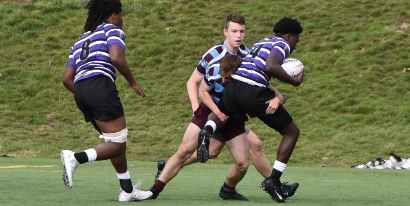 Xavier v Gonzaga HS rugby April 1 2017. Adam Smith photos.