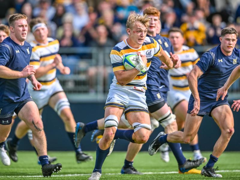 It was a big day at Cal vs Navy. Photo Cal Rugby.