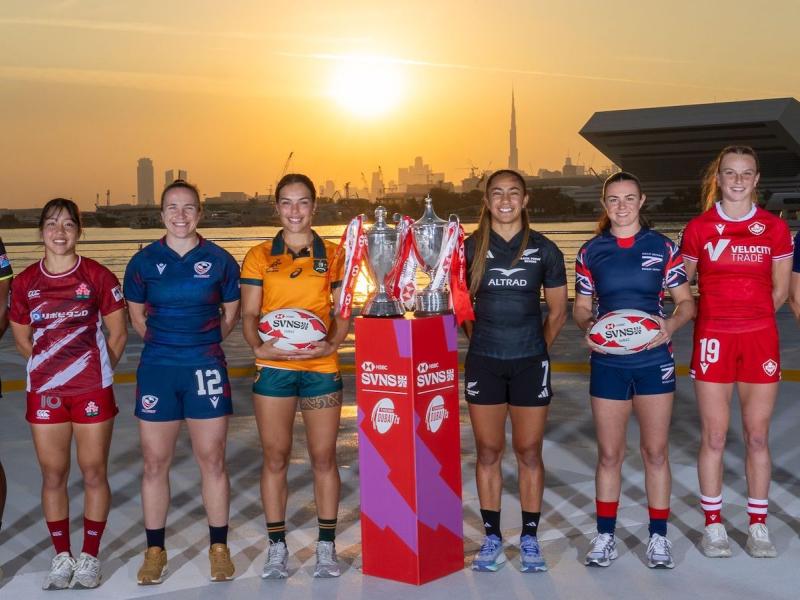 SVNS Women 2025 Dubai. Photo by Alex Ho / World Rugby.