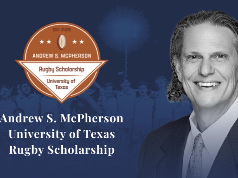 The Scholarship fun honors former player Andrew McPherson Scholarship