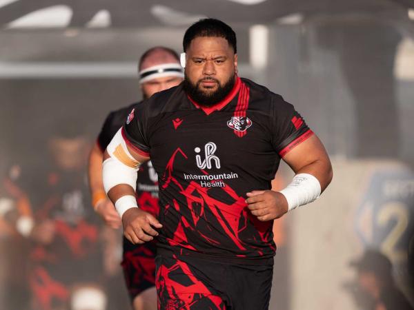 Tonga Kofe for the Utah Warriors. Photo Utah Warriors.