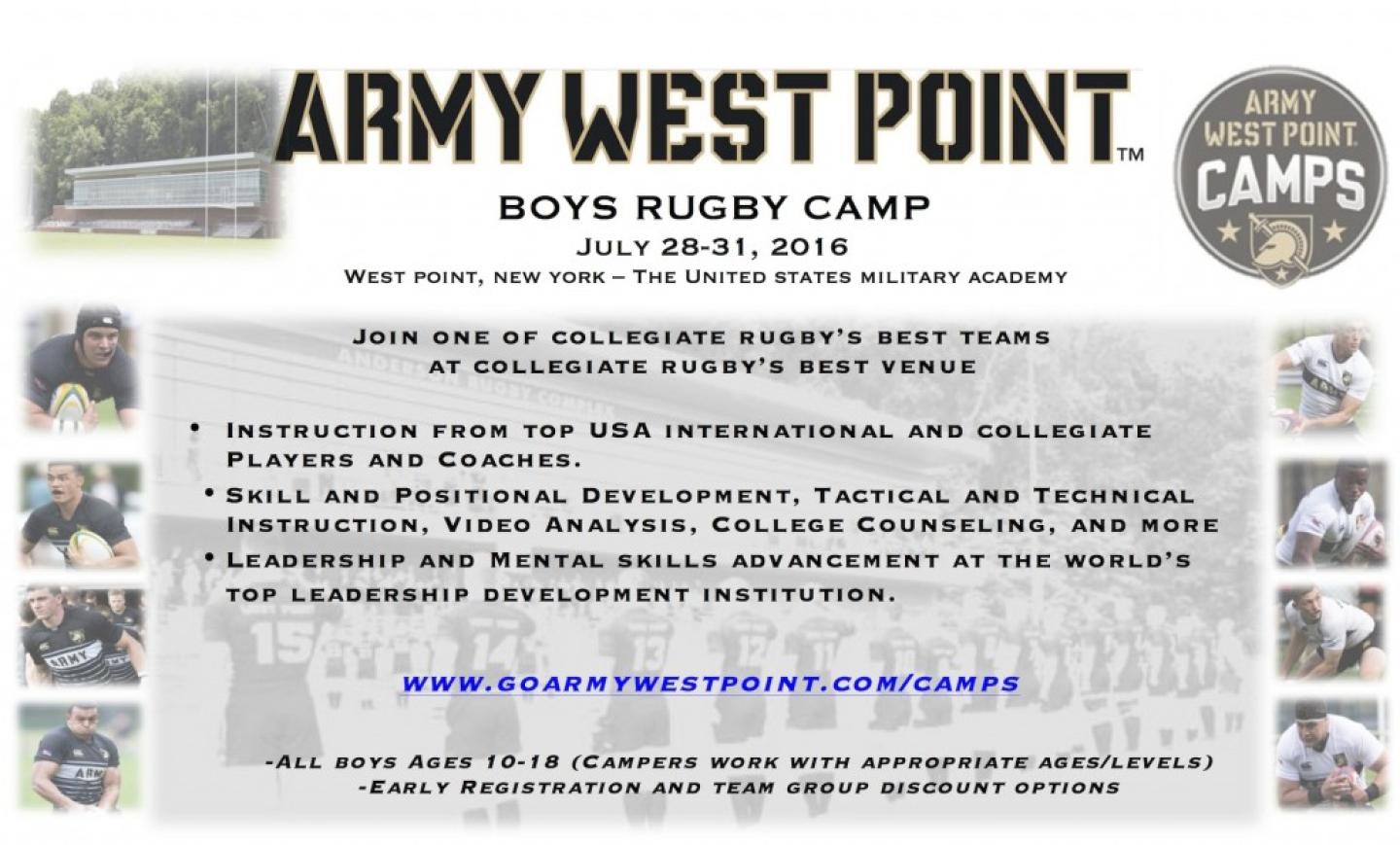 army rugby camp flier army rugby camp flier