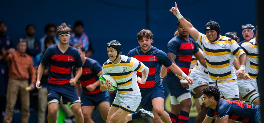 Cal vs Saint Mary's from this past spring. We talk a lot about this type of rivalry. David Barpal photo.