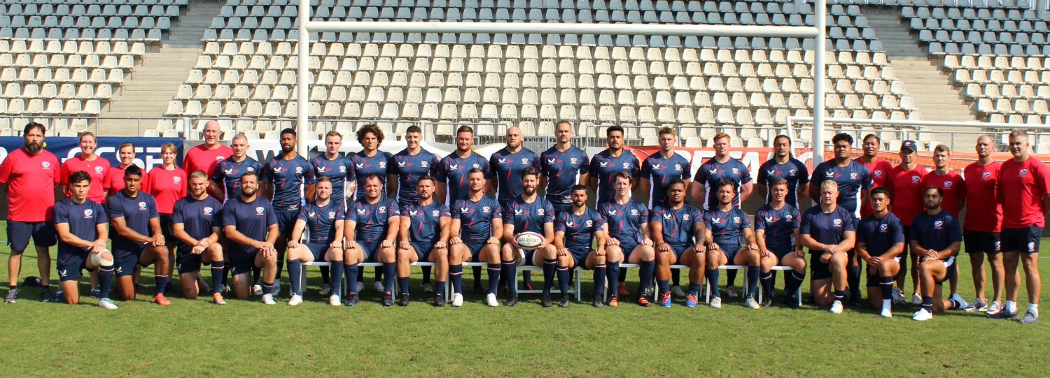 The USA squad on tour in Europe 2023. Photo Calder Cahill.