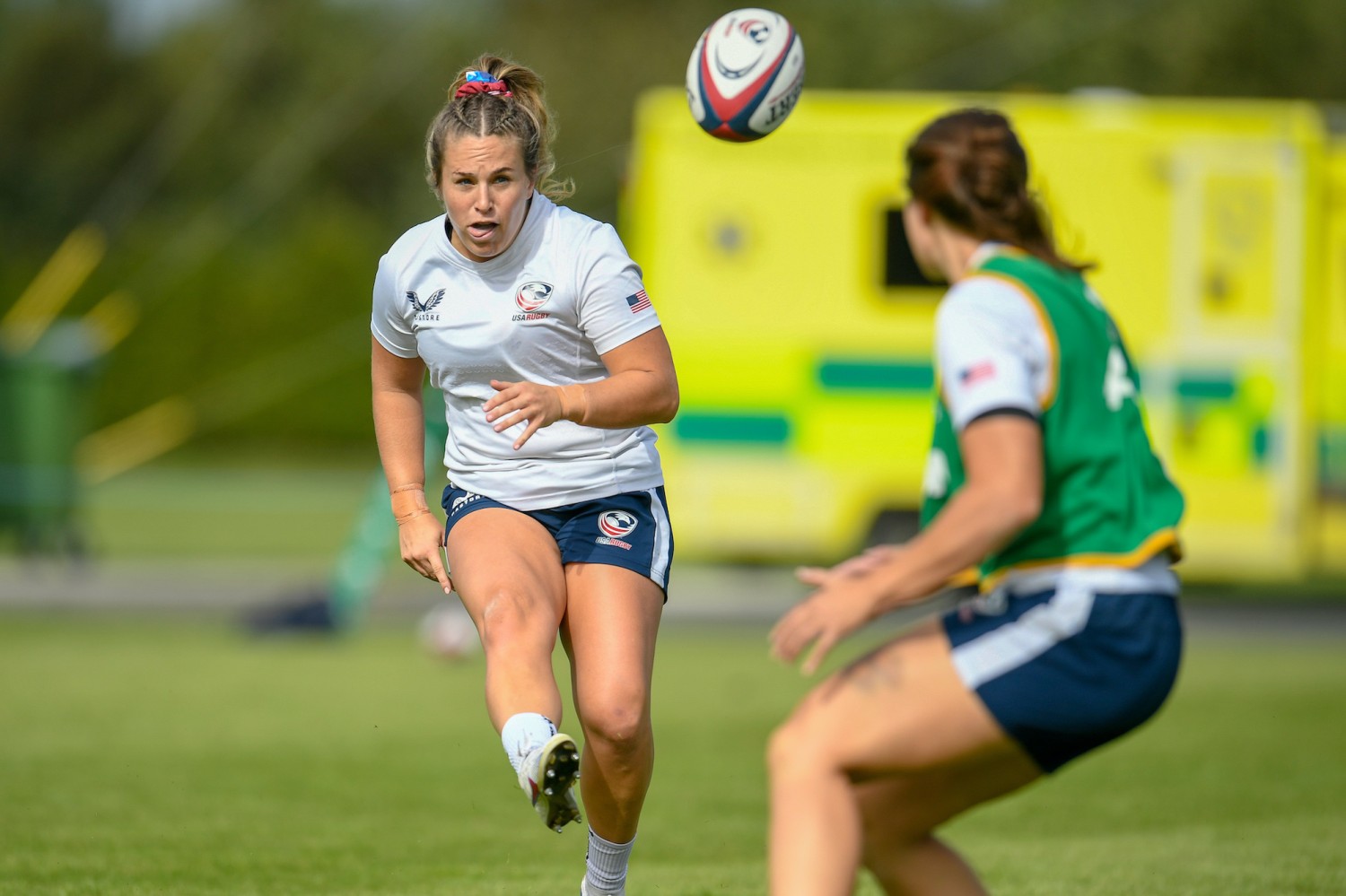 Scenes from the USA scrimmage with Ireland in September, 2023. Ian Muir photo.