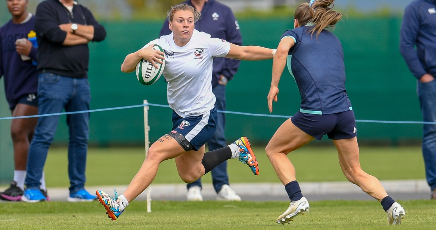 Scenes from the USA scrimmage with Ireland in September, 2023. Ian Muir photo.