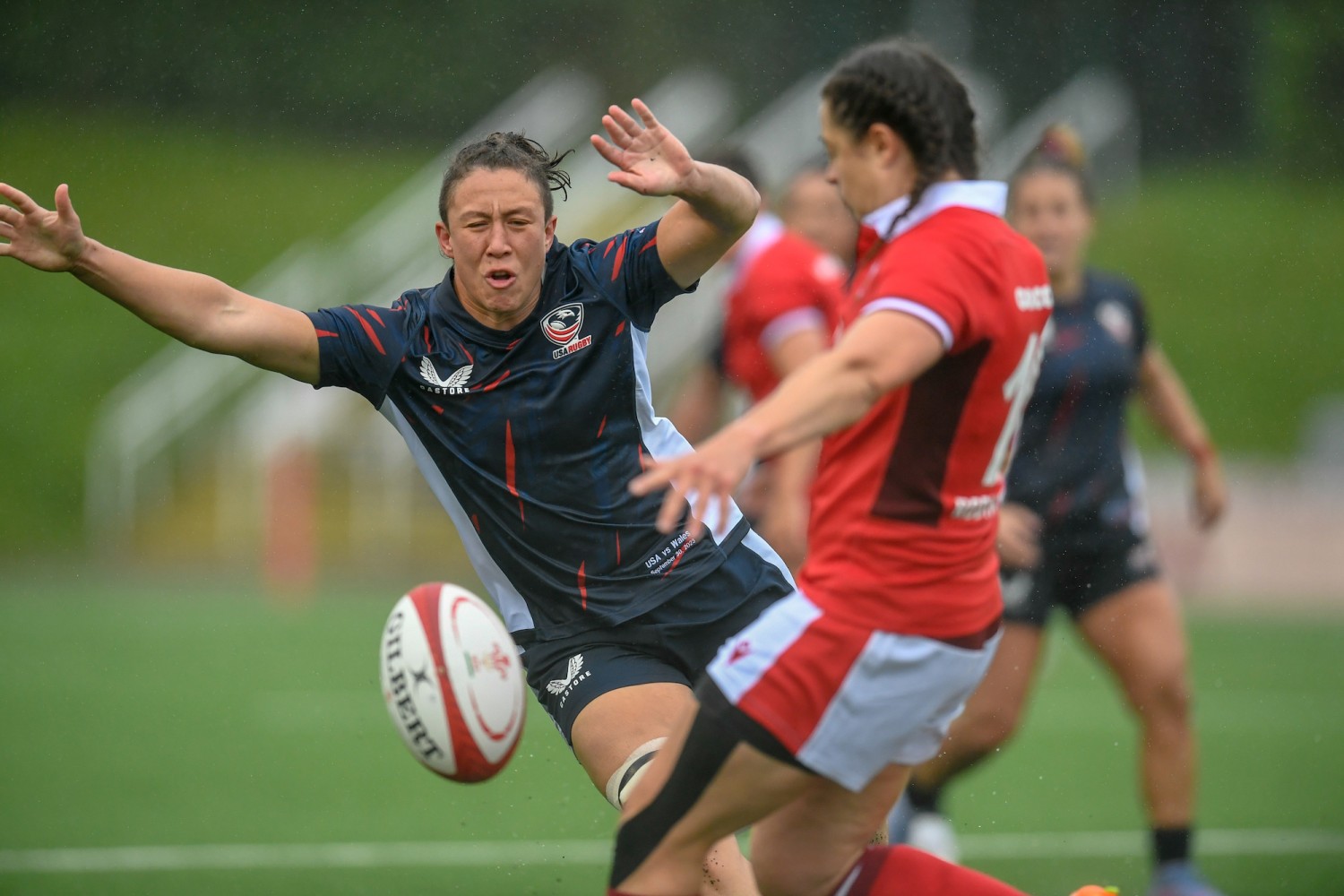 Scenes from the USA test match vs Wales September 30, 2023. Ian Muir photo.