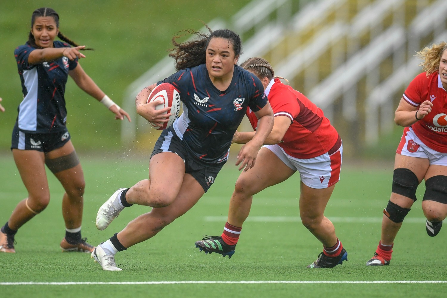 Scenes from the USA test match vs Wales September 30, 2023. Ian Muir photo.