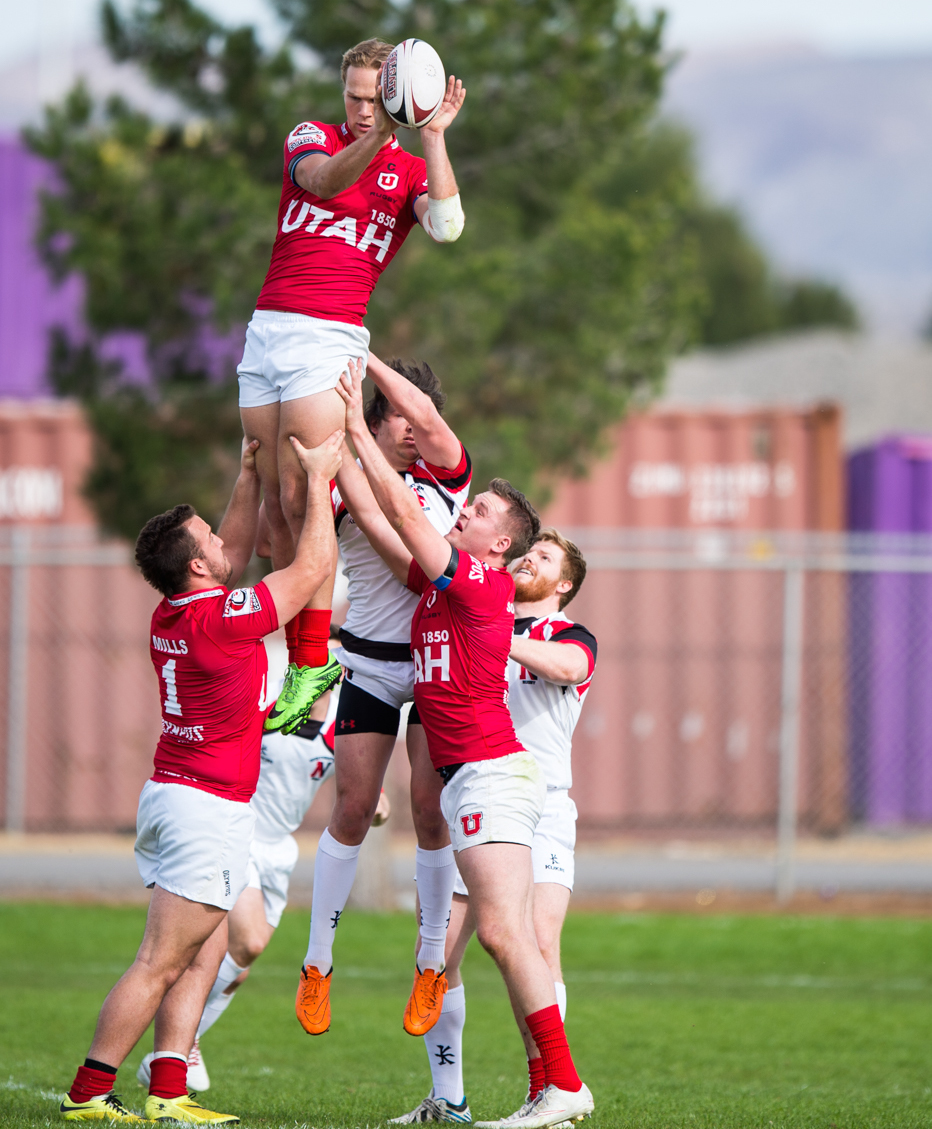 Utah lineout - David Barpal photo