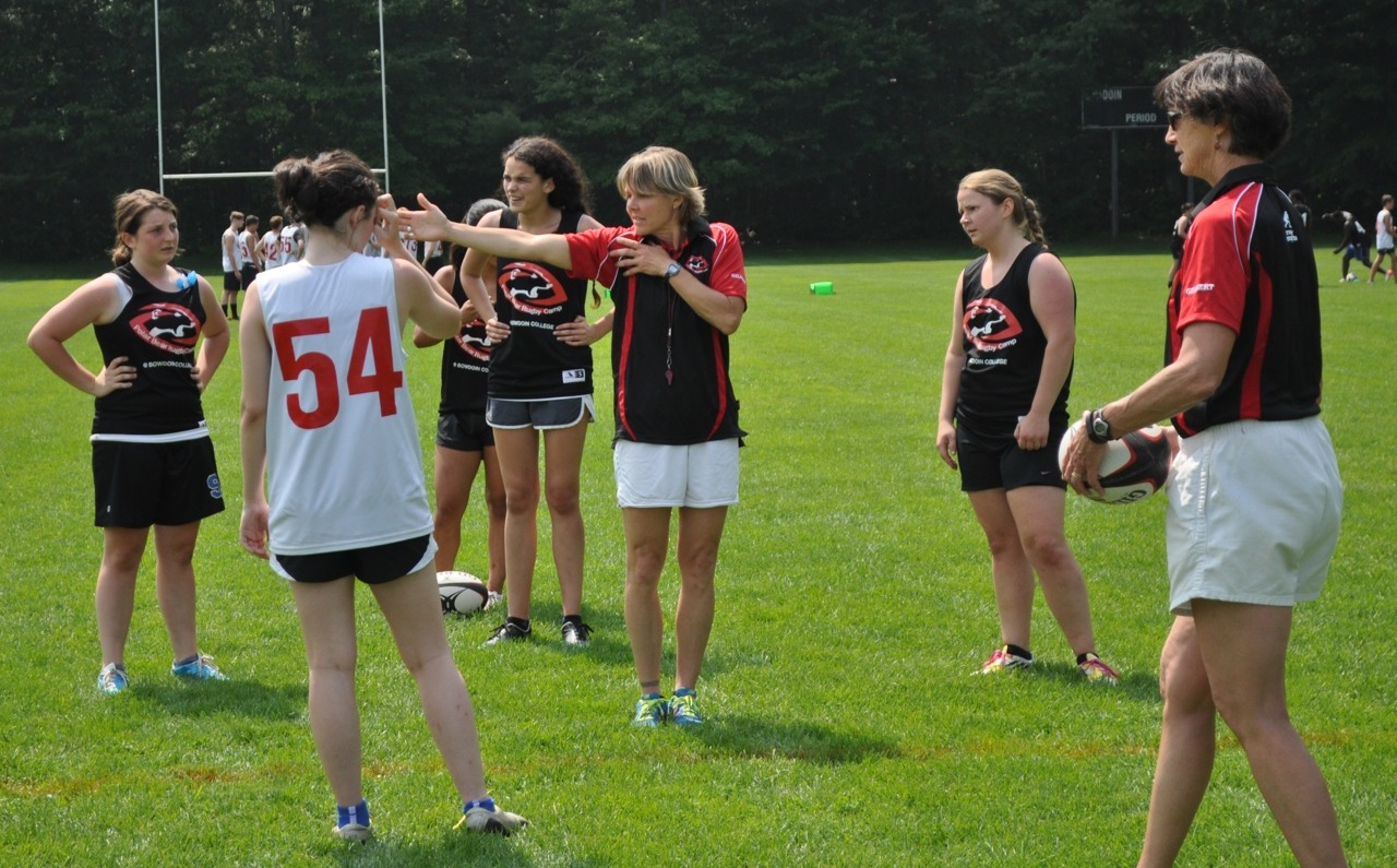 Bowdoin camp coach coaches girls 