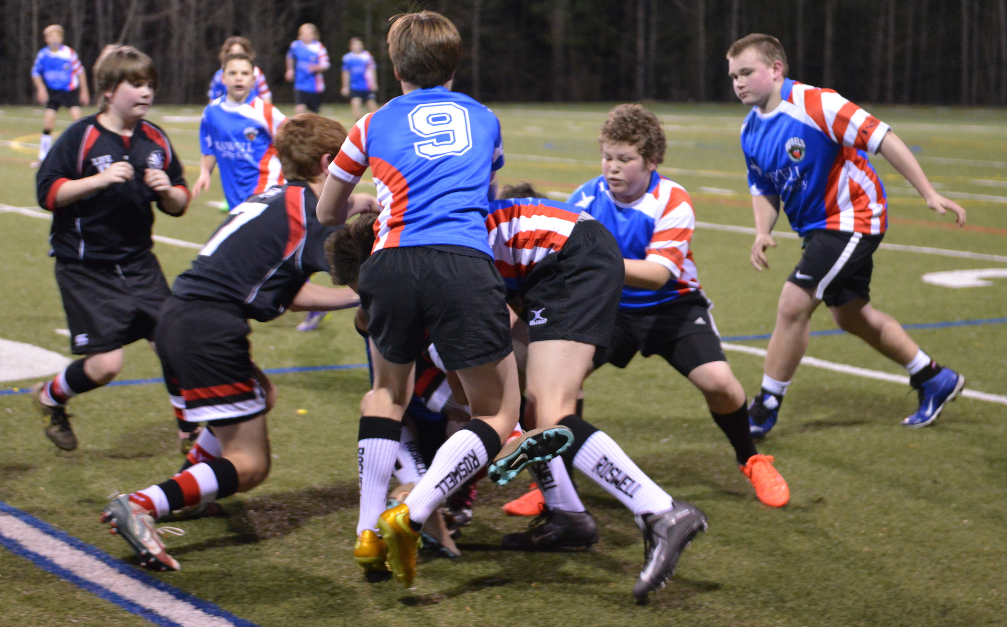 Middle School Rugby in Georgia, USA