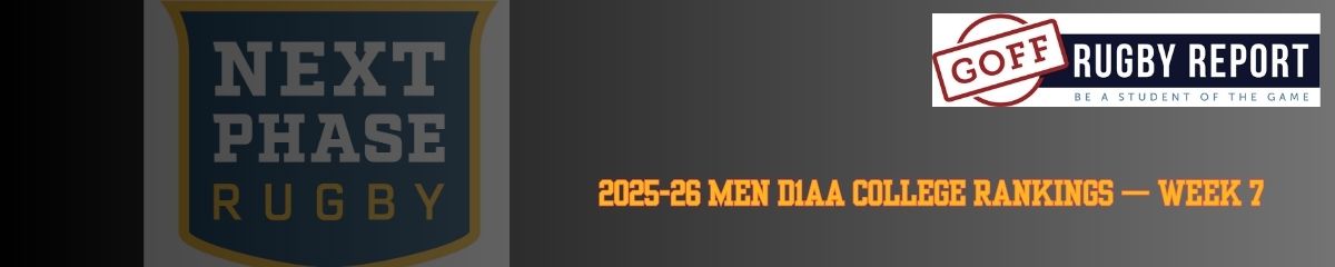 D1AA Week 7 2025 Rankings