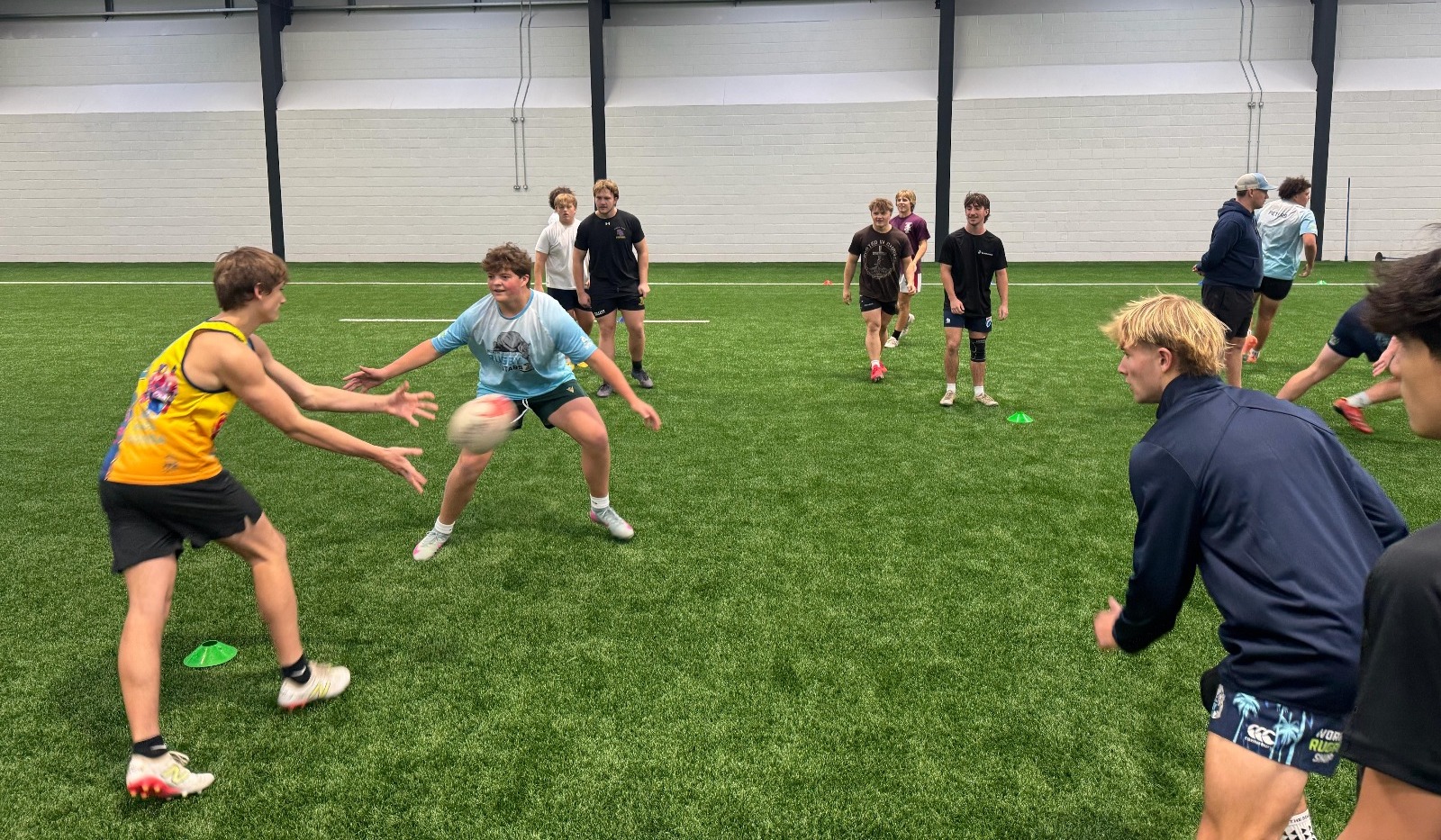 NC All Star Boys in Traininig.