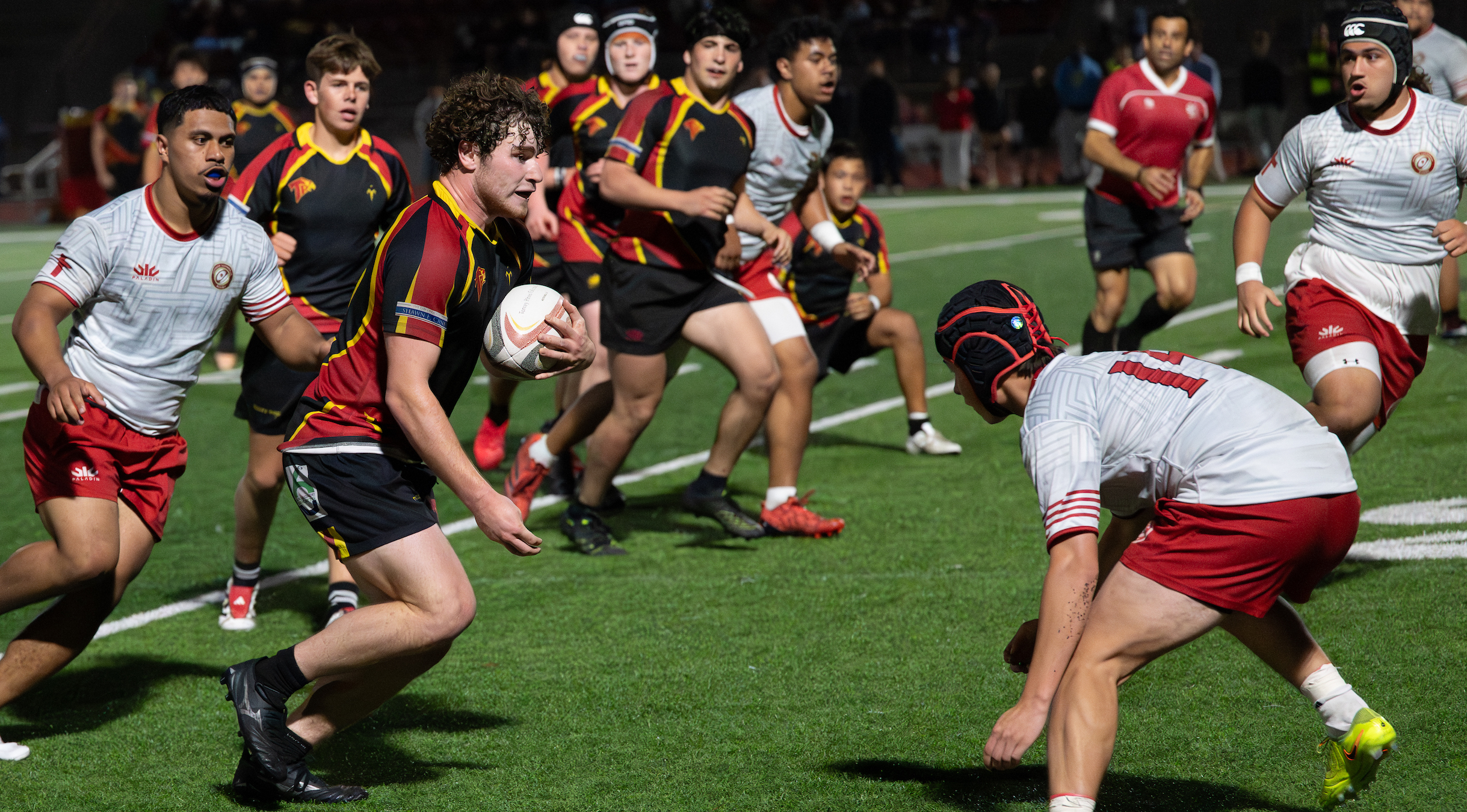 Torrey Pines vs Orange Lutheran in the 2026 SoCal School Final. Adam Taich photo.