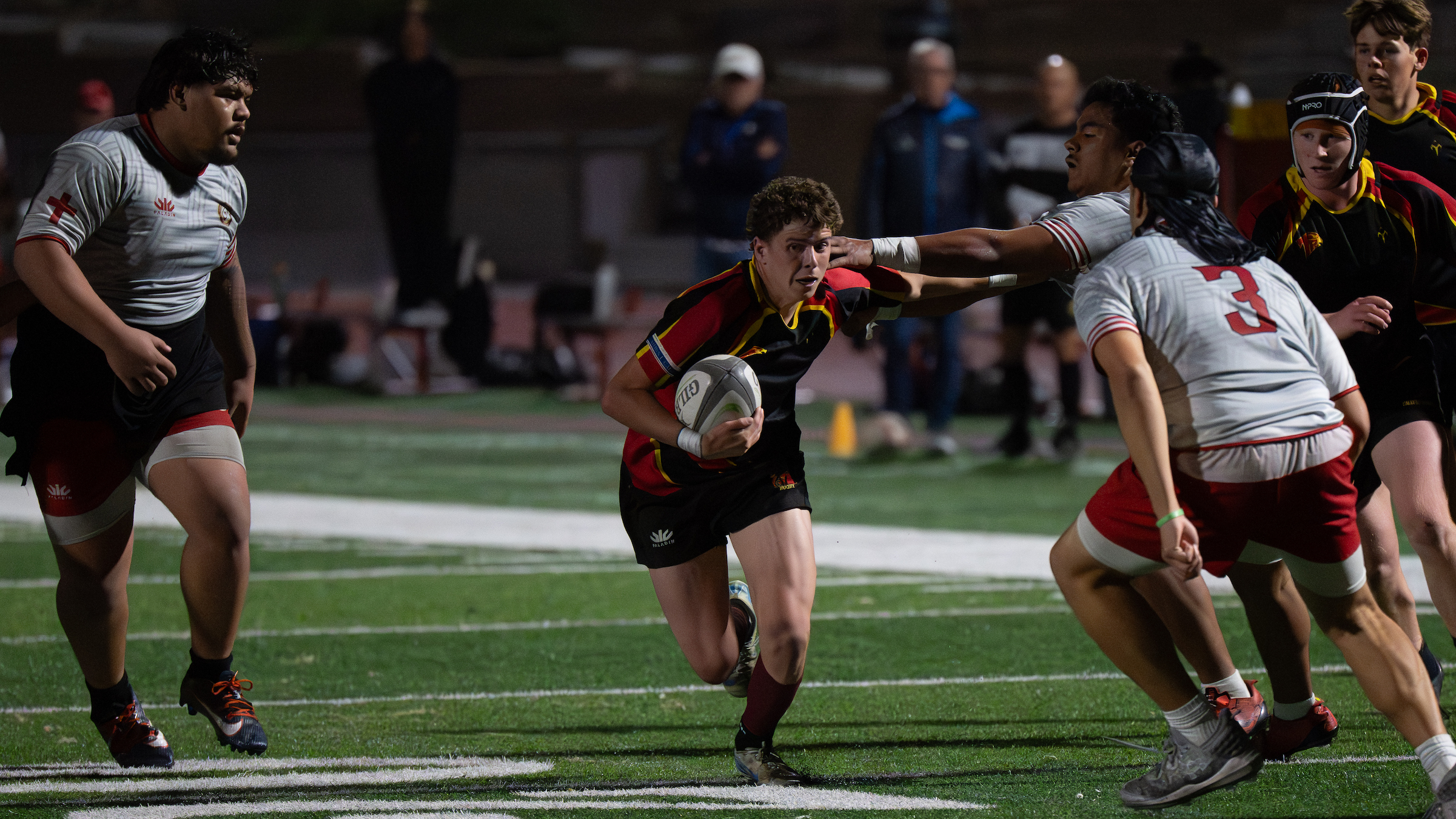 Torrey Pines vs Orange Lutheran in the 2026 SoCal School Final. Adam Taich photo.